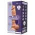 Silexd 8 - vibrador com controle remoto para testículos - cor natural