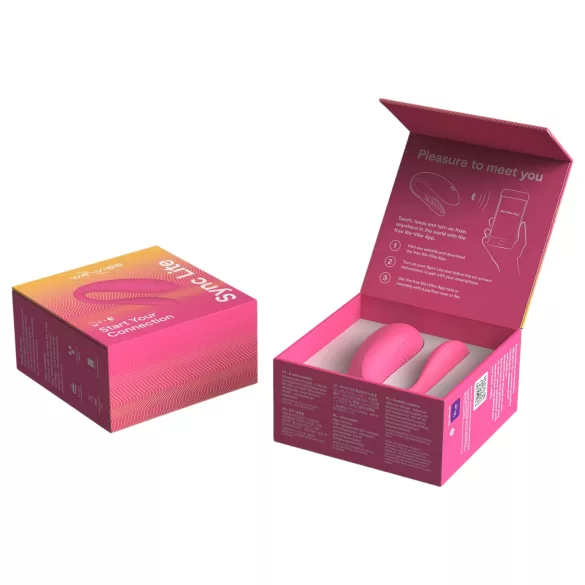 We-Vibe Sync Lite - Vibrador para casais com controlo por app e comando (cor-de-rosa)