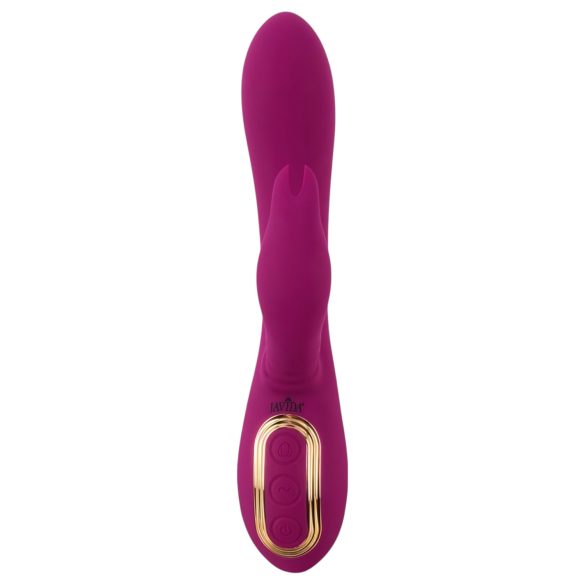 Javida - vibrador rotativo com pérolas 3 em 1 - silicone lilás