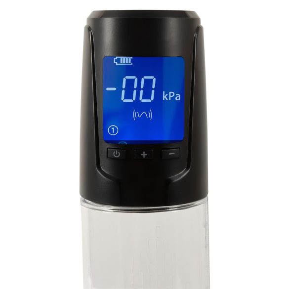 Mister Boner - bomba peniana automática recarregável (preto-transparente)