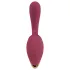 Javida - vibrador com língua 2 em 1 - silicone vermelho