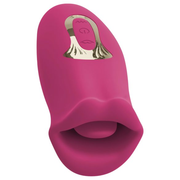 You2Toys - vibrador clitóris língua - silicone rosa