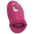 You2Toys - vibrador clitóris língua - silicone rosa