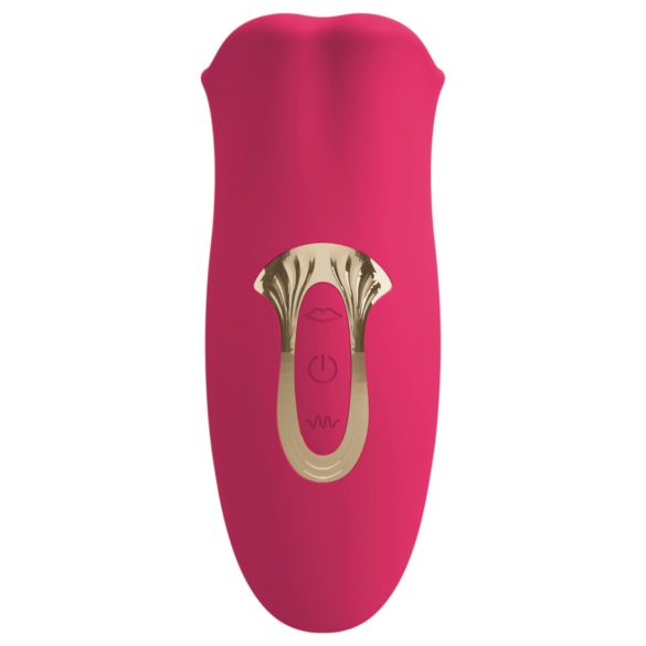 You2Toys - vibrador clitóris língua - silicone rosa