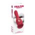 You2Toys - vibrador 2 em 1 com língua - silicone rosa