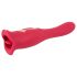 You2Toys - vibrador 2 em 1 com língua - silicone rosa