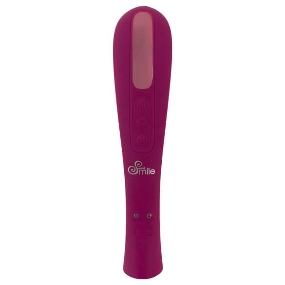 SMILE Special Wand - massageador vibrador recarregável - silicone rosa