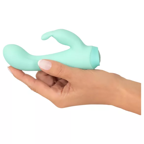 Cuties - vibrador estimulador coelho recarregável à prova d'água verde