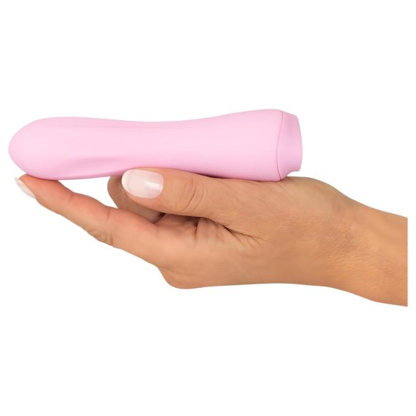 Cuties - vibrador recarregável à prova d'água - mini - silicone rosa
