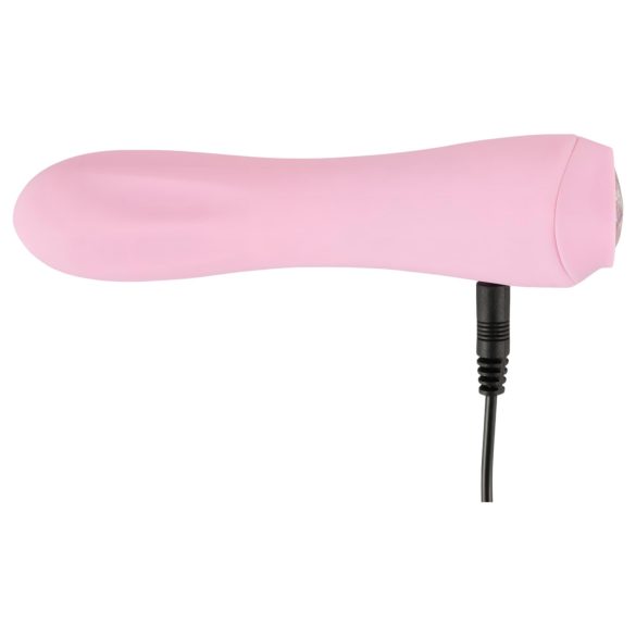 Cuties - vibrador recarregável à prova d'água - mini - silicone rosa