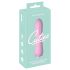 Cuties - vibrador recarregável à prova d'água - mini - silicone rosa