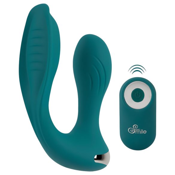 Couples Choice - vibrador de uso interno para casal - recarregável - turquesa