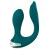 Couples Choice - vibrador de uso interno para casal - recarregável - turquesa