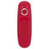 Smile - vibrador discreto para calcinha com controle remoto - vermelho