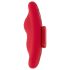 Smile - vibrador discreto para calcinha com controle remoto - vermelho