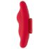 Smile - vibrador discreto para calcinha com controle remoto - vermelho