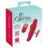 Smile - vibrador discreto para calcinha com controle remoto - vermelho