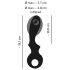 Eternal - Vibrador G-Spot inflável (preto)