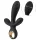Eternal - vibrador triplo inflável - preto
