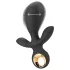 Eternal - vibrador triplo inflável - preto
