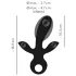 Eternal - vibrador triplo inflável - preto