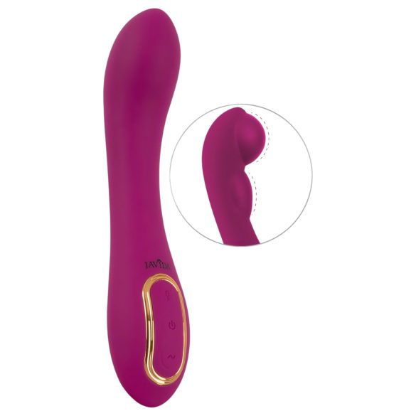 Javida - Vibrador inflável dois pontos - silicone lilás