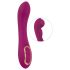 Javida - Vibrador inflável dois pontos - silicone lilás