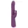 Javida - vibrador com estimulador de clitóris e movimento de vai e vem - roxo