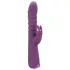 Javida - vibrador com estimulador de clitóris e movimento de vai e vem - roxo