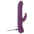 Javida - vibrador com estimulador de clitóris e movimento de vai e vem - roxo
