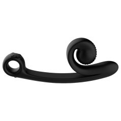 Snail Vibe Curve - Estimulador e vibrador 2em1 (preto)