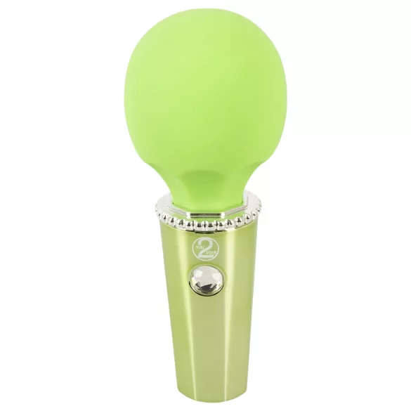 You2Toys Mini Wand - vibrador massajador recarregável (verde)