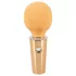 You2Toys - vibrador massageador recarregável mini wand - amarelo