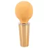 You2Toys - vibrador massageador recarregável mini wand - amarelo