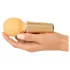 You2Toys - vibrador massageador recarregável mini wand - amarelo