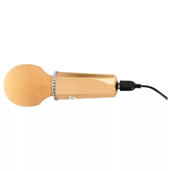 You2Toys - vibrador massageador recarregável mini wand - amarelo