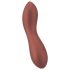 Smile - vibrador ponto G flexível mini - bronze