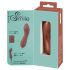 Smile - vibrador ponto G flexível mini - bronze