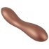 Smile - vibrador ponto G flexível mini - bronze