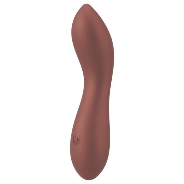 Smile - vibrador ponto G flexível mini - bronze