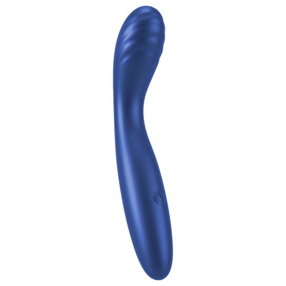 Smile - vibrador flexível ponto G - silicone azul