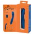 Smile - vibrador flexível ponto G - silicone azul