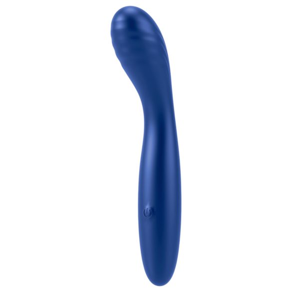 Smile - vibrador flexível ponto G - silicone azul