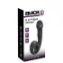Black Velvets - vibrador ponto G e ponto P - silicone preto