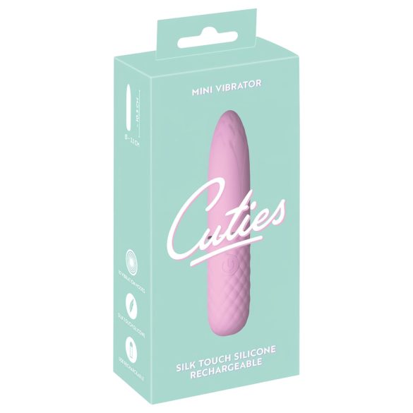 Cuties - mini vibrador clitóris - silicone rosa