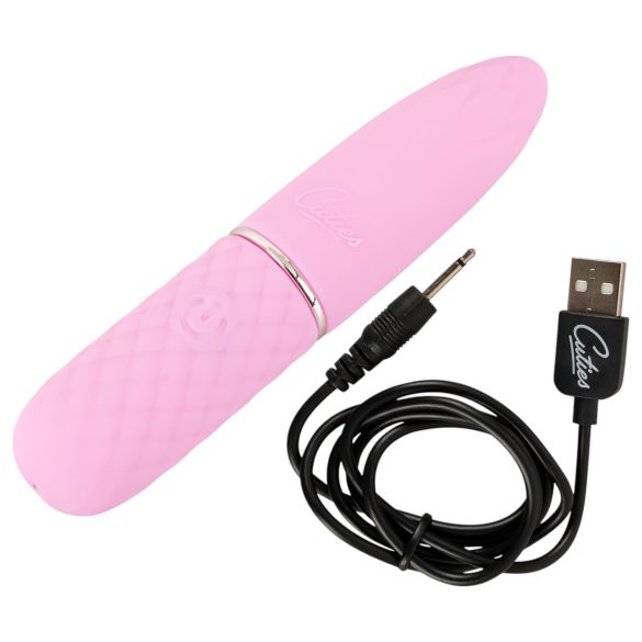 Cuties - mini vibrador clitóris - silicone rosa