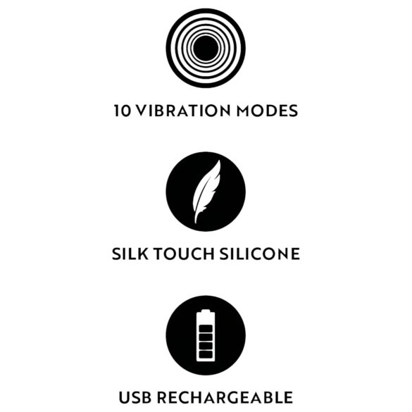 Cuties - mini vibrador clitóris - silicone rosa