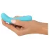 Cuties - vibrador ponto G mini - silicone turquesa