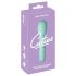 Cuties - vibrador mini massageador clitóris recarregável silicone verde
