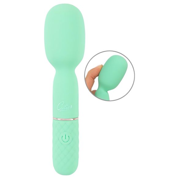 Cuties - vibrador mini massageador clitóris recarregável silicone verde